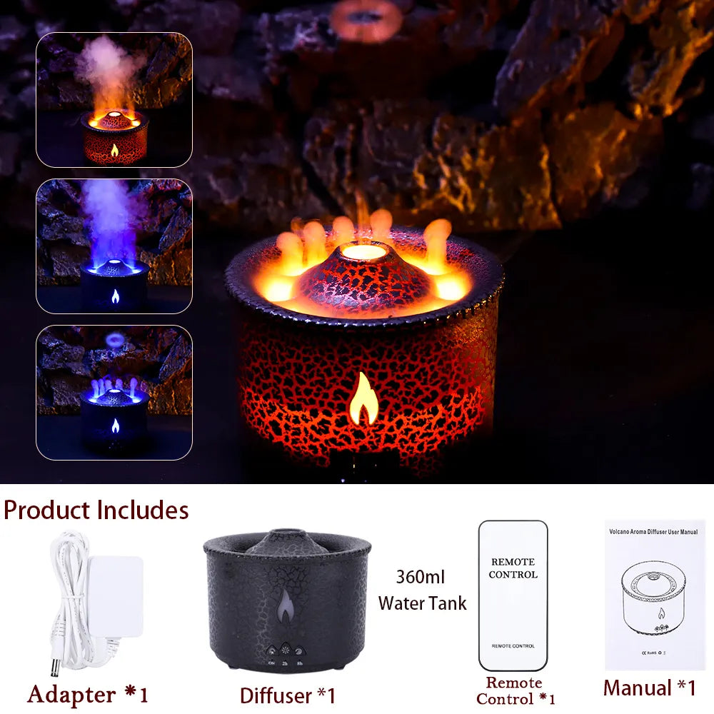 LavaMist™ Aroma Volcano Humidifier - EpicMust