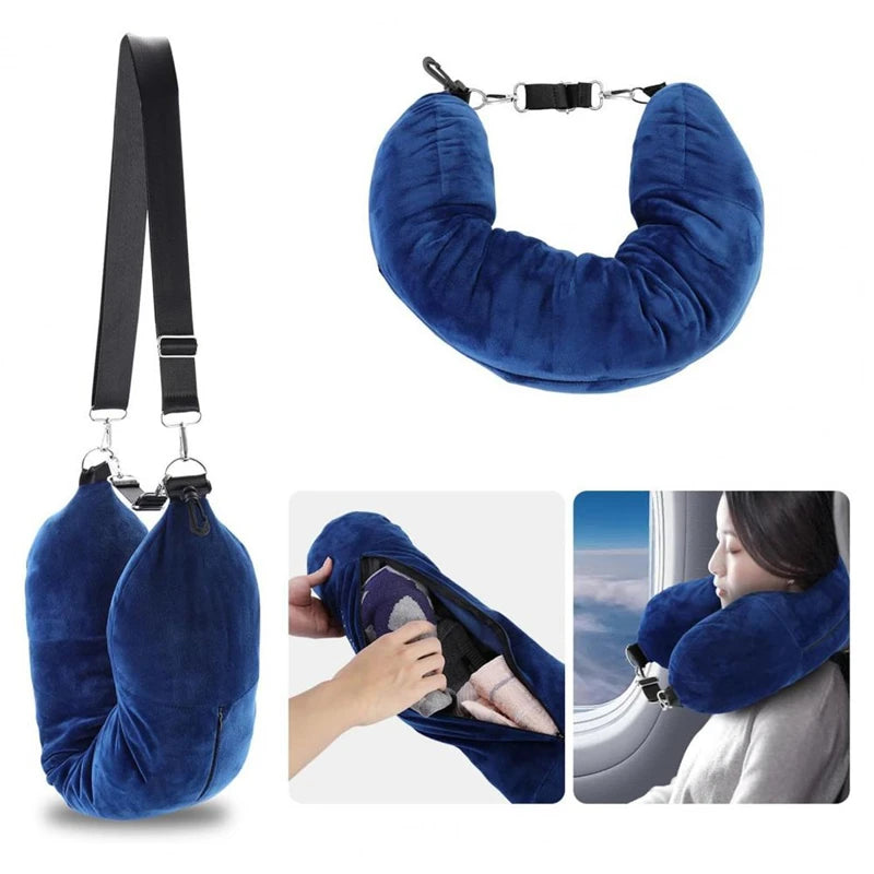 TravelEase Fillable Neck Pillow