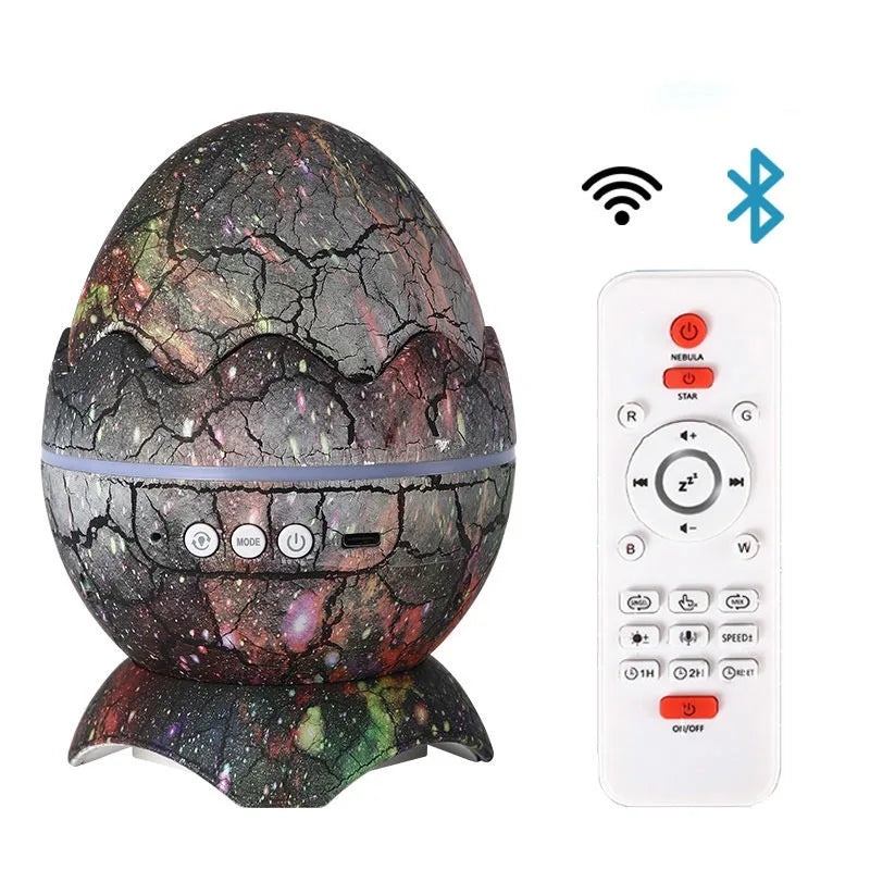 Dino Egg Galaxy Projector Celestial Space Transformer