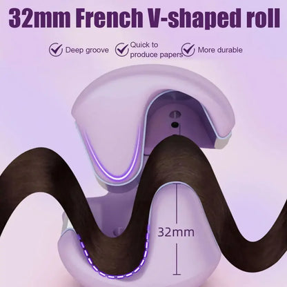 QuickWave Styler French Egg Roll Hair Curler - EpicMust