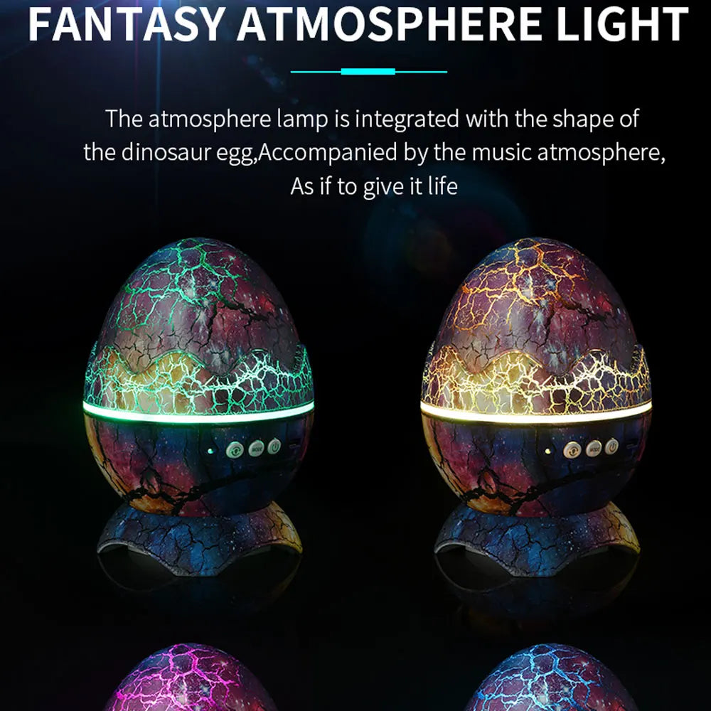 Dino Egg Galaxy Projector Celestial Space Transformer