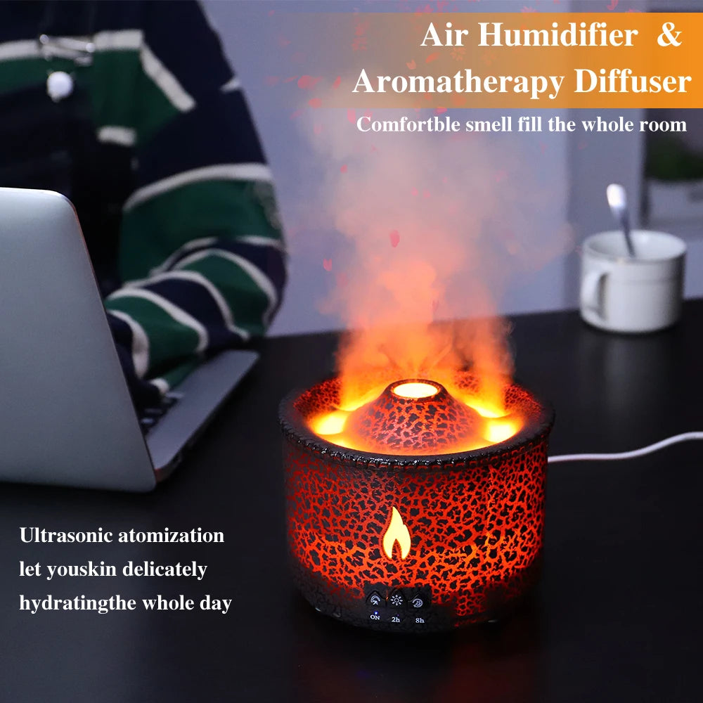 LavaMist™ Aroma Volcano Humidifier - EpicMust