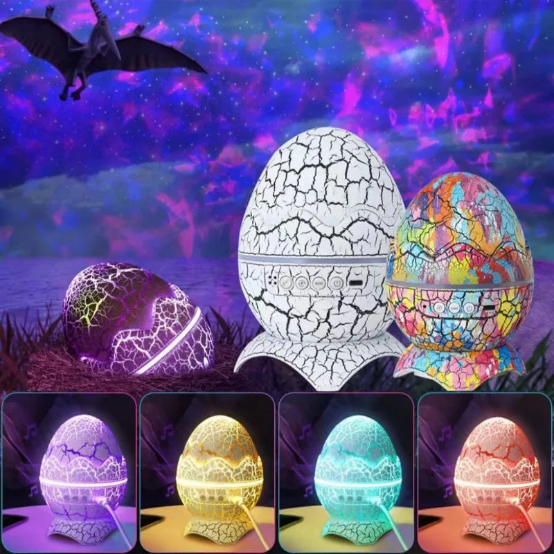 Dino Egg Galaxy Projector Celestial Space Transformer