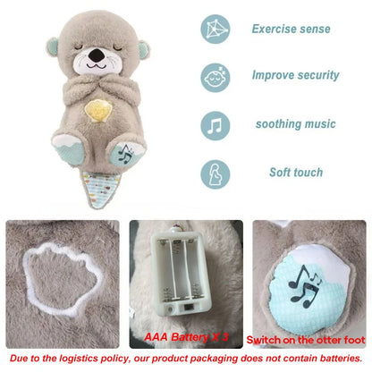 Serenity Otter Plush Gentle Solace for Babies & Soothing Companion for Stress-Free Pups