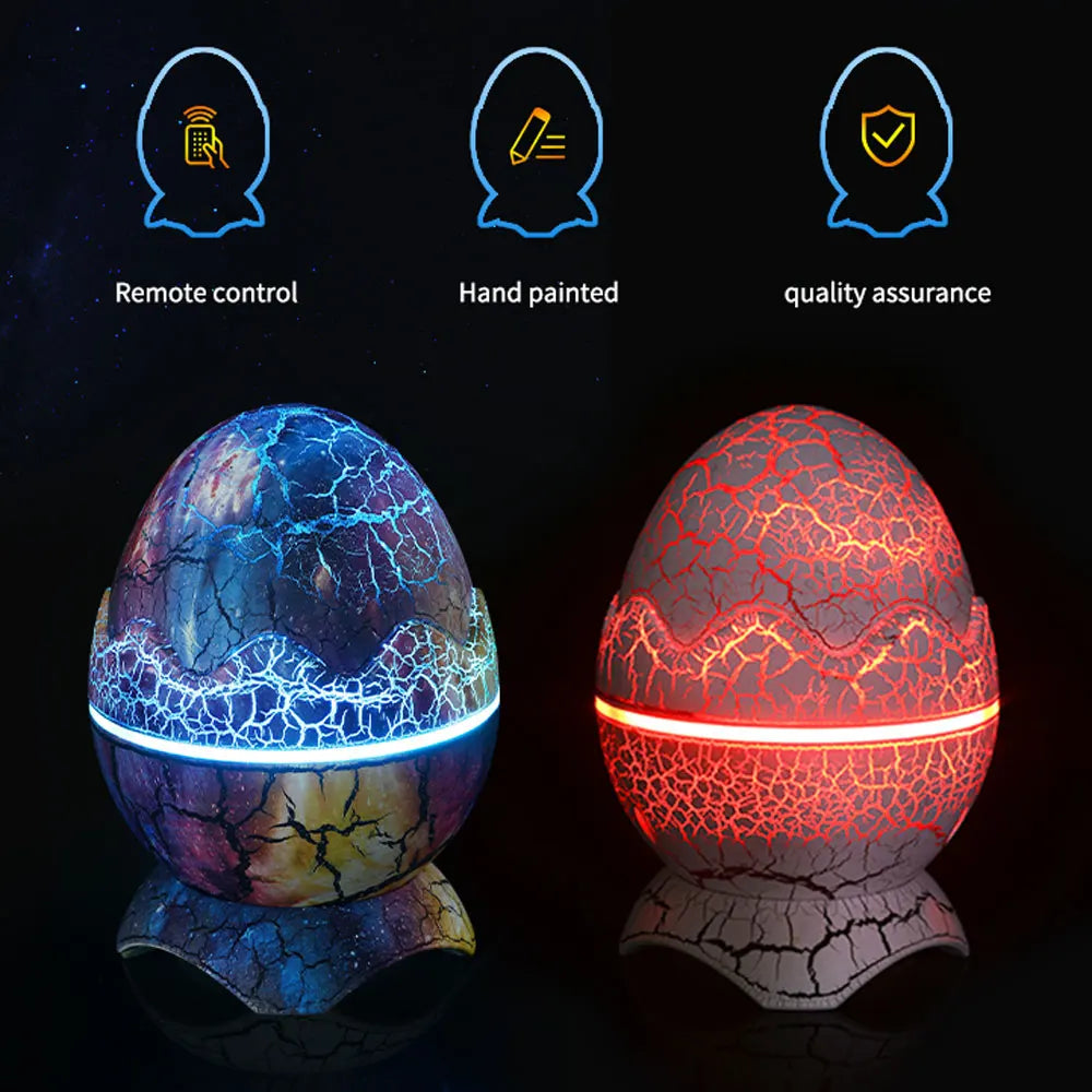 Dino Egg Galaxy Projector Celestial Space Transformer