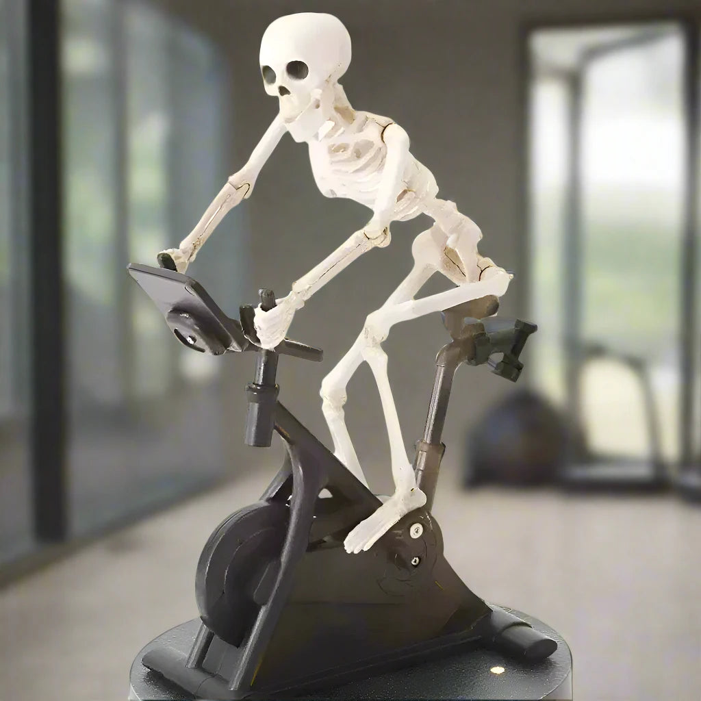 Spooky Working-Out Skeleton