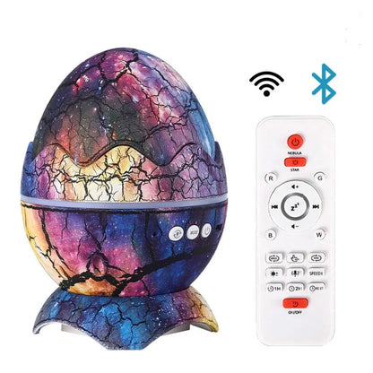 Dino Egg Galaxy Projector Celestial Space Transformer