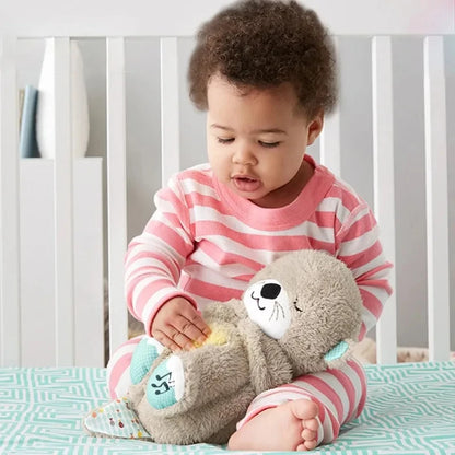 Serenity Otter Plush Gentle Solace for Babies & Soothing Companion for Stress-Free Pups