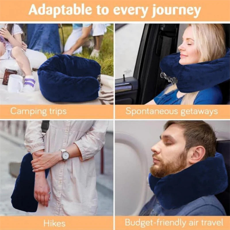 TravelEase Fillable Neck Pillow