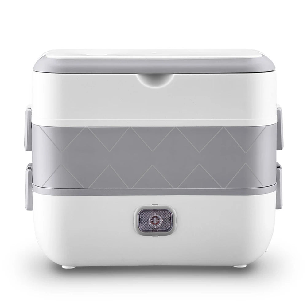 HeatFeast Dual-Layer Electric Lunch Box - EpicMust