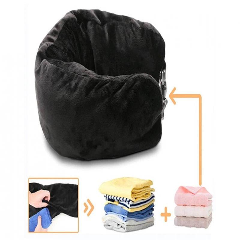 TravelEase Fillable Neck Pillow